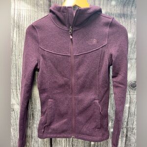 The North Face Purple Hoodie XS/TP